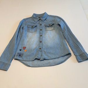 Lucky Brand Girl’s Denim Shirt